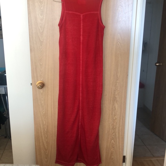 Point Zero red maxi dress - Picture 3 of 5